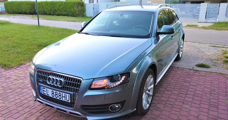 Audi A4 Allroad cena 42500 przebieg: 231000, rok produkcji 2009 z Łódź małe 56